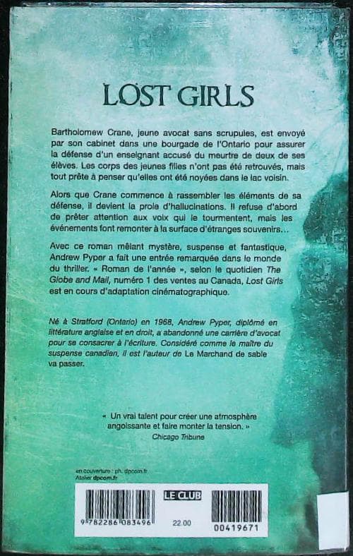 LOST GIRLS : livres pas cher d'occasion, de seconde main de l'association Lire et Créer