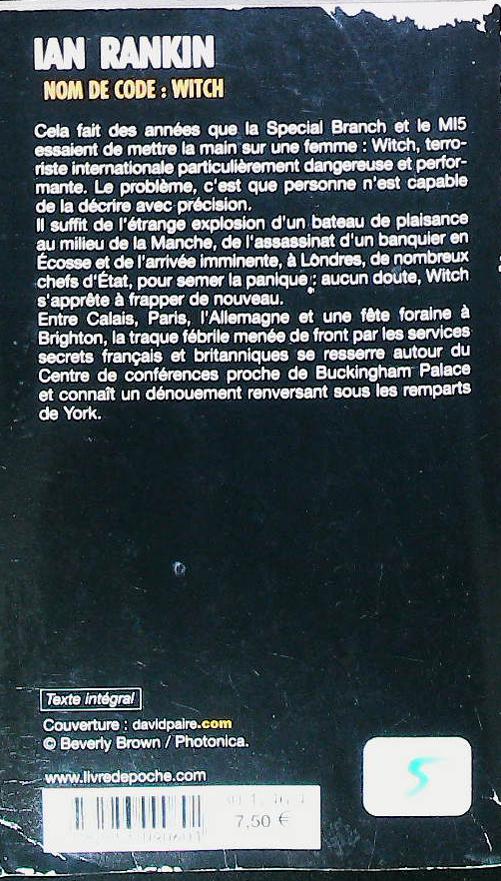 Nom de code: Witch : livres pas cher d'occasion, de seconde main de l'association Lire et Créer