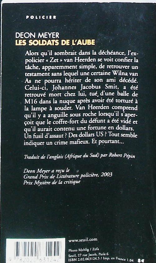 Les soldats de l'aube : livres pas cher d'occasion, de seconde main de l'association Lire et Créer