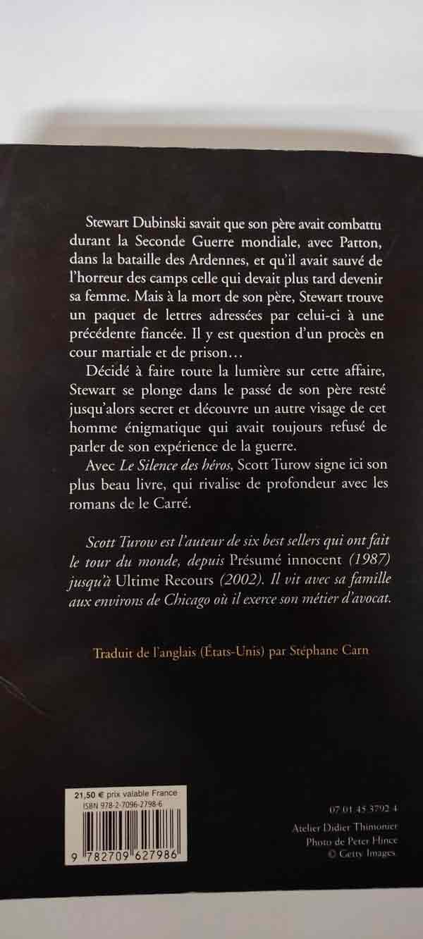 Le silence des héros : livres pas cher d'occasion, de seconde main de l'association Lire et Créer