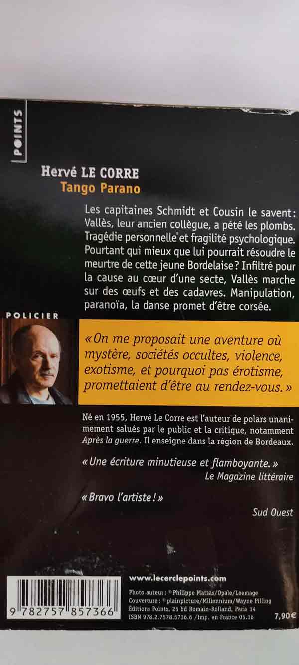 Tango Parano : livres pas cher d'occasion, de seconde main de l'association Lire et Créer