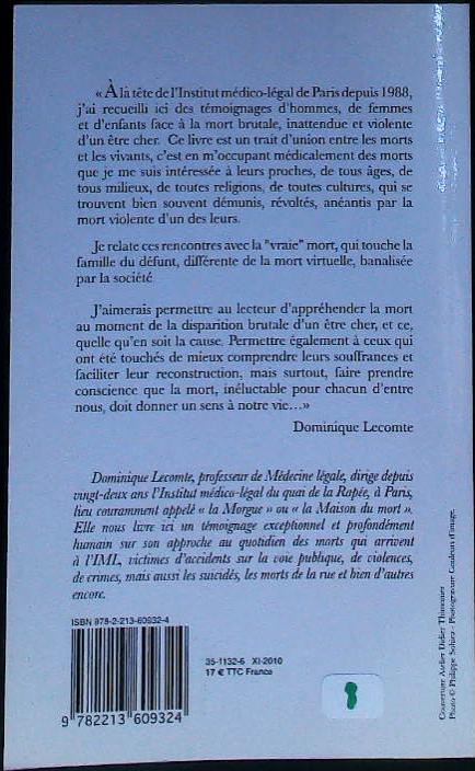 La maison du mort : livres pas cher d'occasion, de seconde main de l'association Lire et Créer
