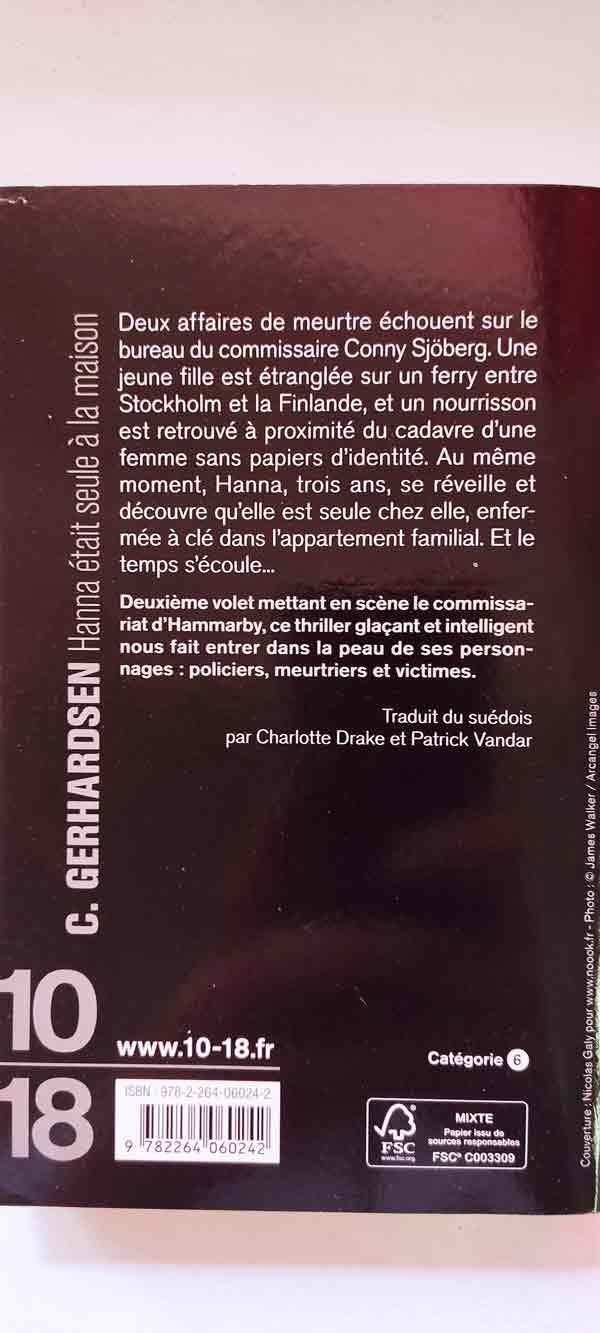 Hanna était seule à la maison : livres pas cher d'occasion, de seconde main de l'association Lire et Créer
