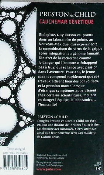 Cauchemar génétique : livres pas cher d'occasion, de seconde main de l'association Lire et Créer