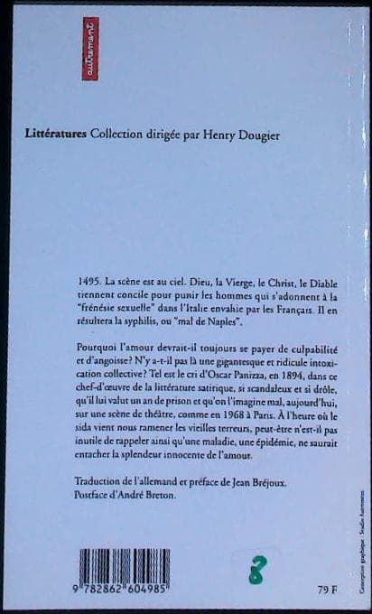 Le concile d'amour : livres pas cher d'occasion, de seconde main de l'association Lire et Créer