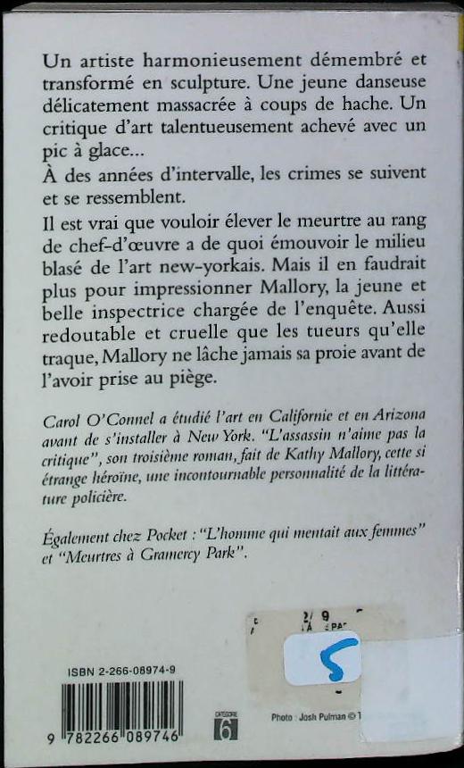 L'assassin n'aime pas la critique : livres pas cher d'occasion, de seconde main de l'association Lire et Créer