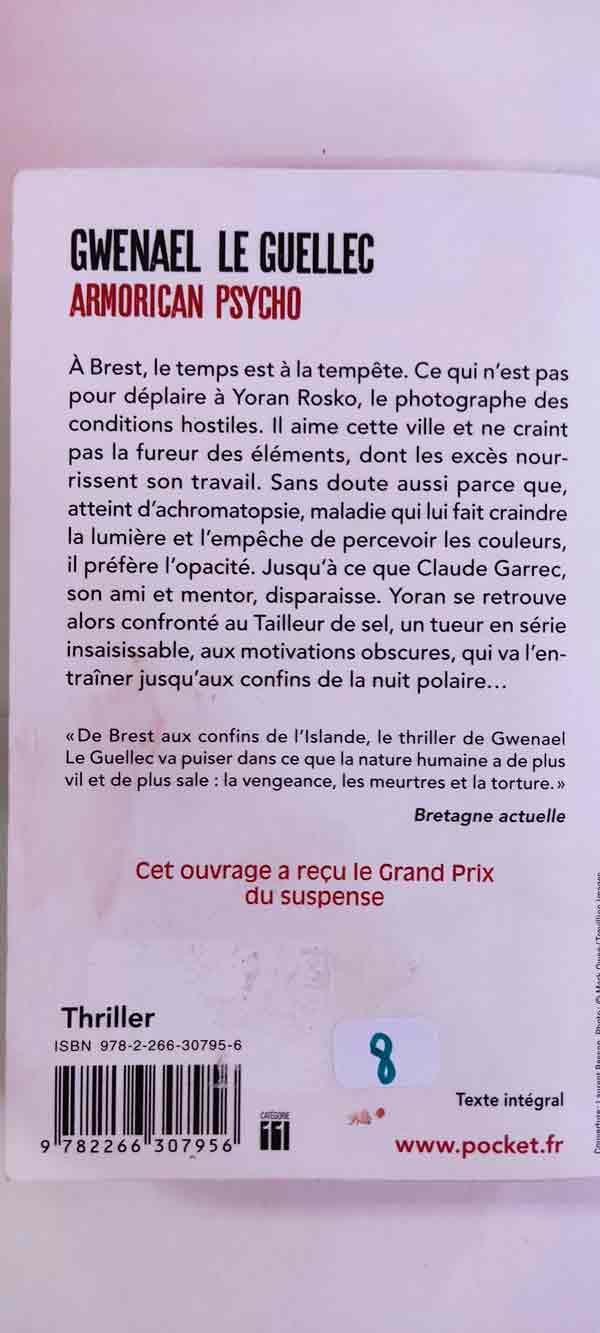 Armorican psycho : livres pas cher d'occasion, de seconde main de l'association Lire et Créer