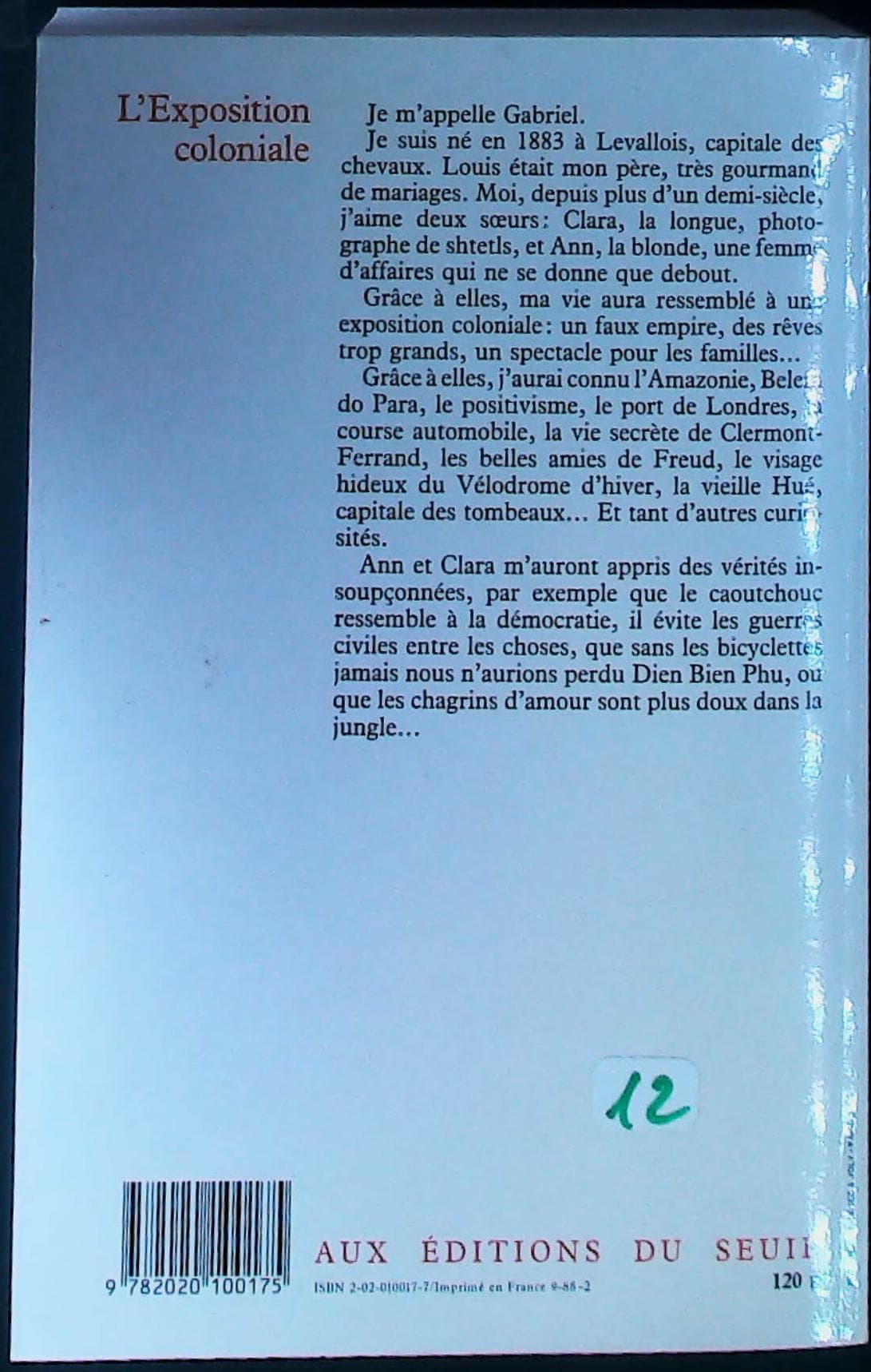 Image du produit IMG_0043.jpg de l'association Lire et Créer, livres pas cher et de seconde main