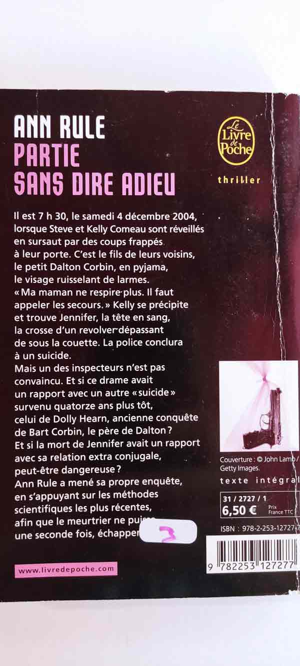 Partie sans dire adieu : livres pas cher d'occasion, de seconde main de l'association Lire et Créer