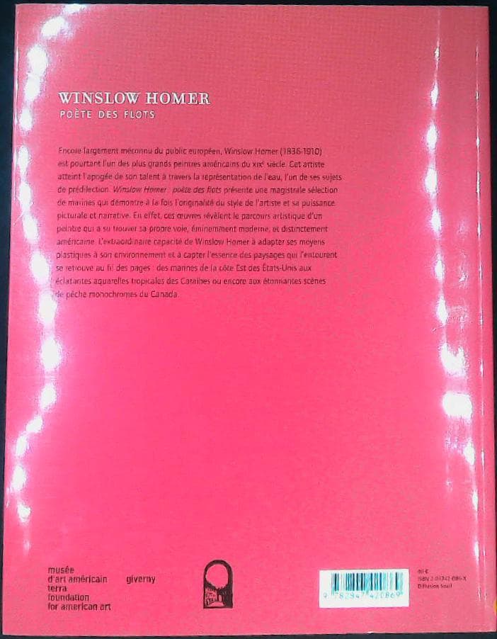 Winslow HOMER : poète des flots : livres pas cher d'occasion, de seconde main de l'association Lire et Créer