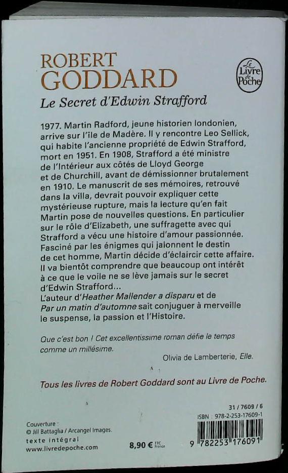 Le secret d'edwin Strafford : livres pas cher d'occasion, de seconde main de l'association Lire et Créer
