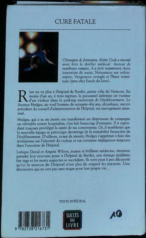 Cure fatale : livres pas cher d'occasion, de seconde main de l'association Lire et Créer