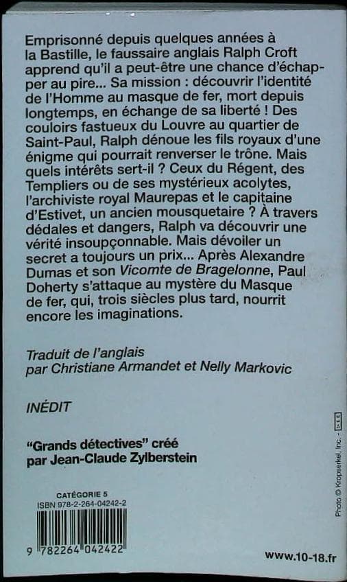 L'homme masque : livres pas cher d'occasion, de seconde main de l'association Lire et Créer