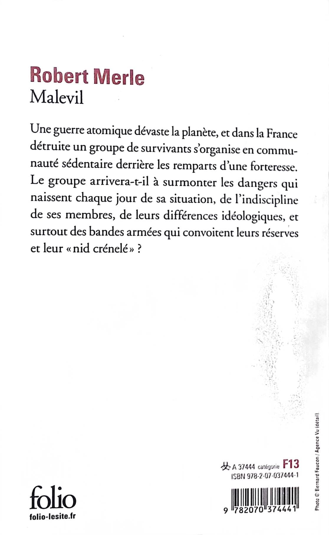 Malevil : livres pas cher d'occasion, de seconde main de l'association Lire et Créer