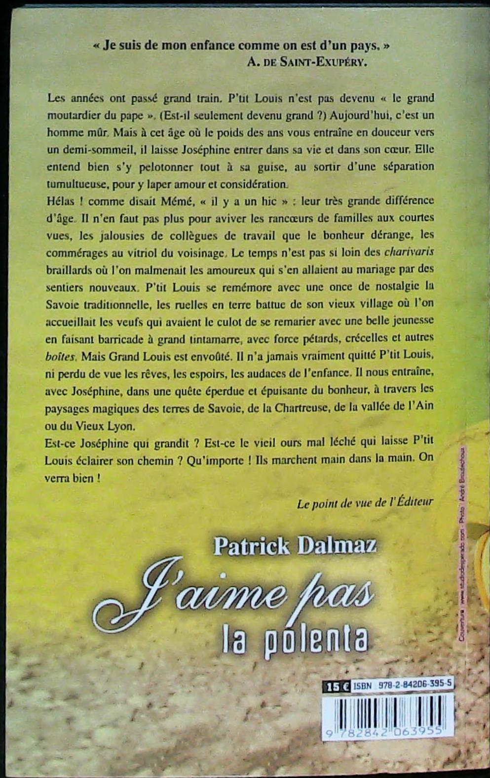 J'aime pas la polenta : livres pas cher d'occasion, de seconde main de l'association Lire et Créer