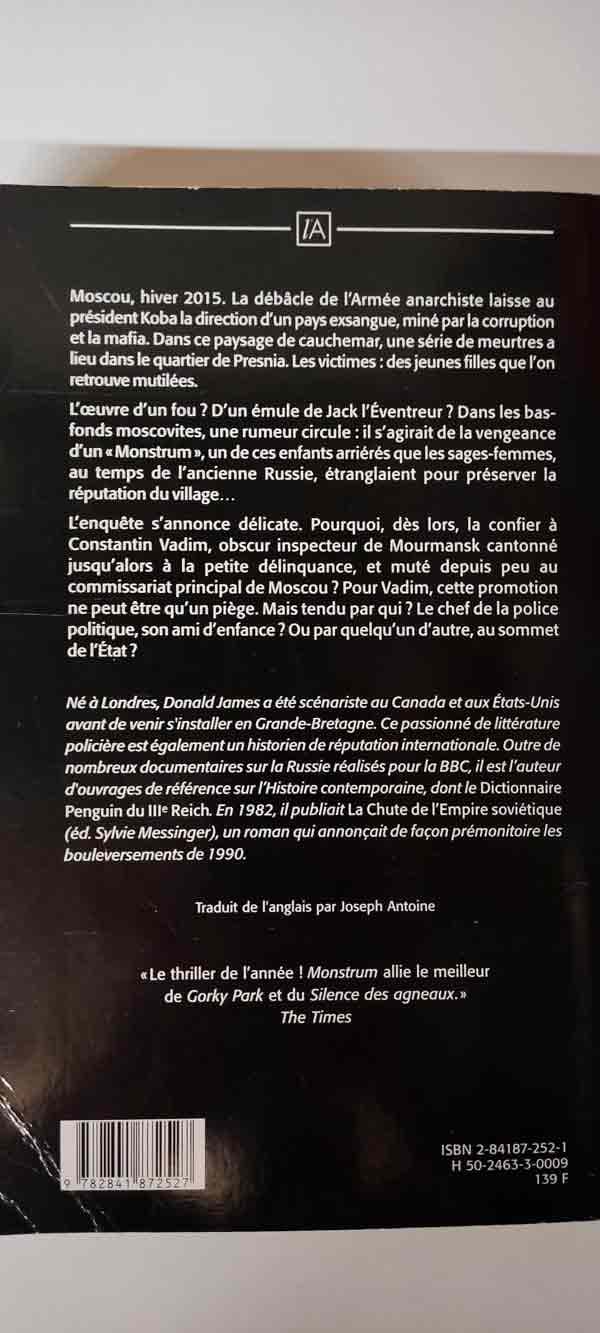 Monstrum : livres pas cher d'occasion, de seconde main de l'association Lire et Créer