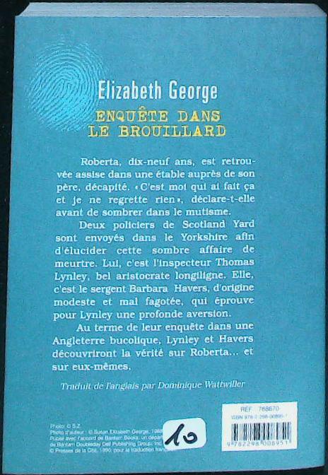 Enquête dans le brouillard : livres pas cher d'occasion, de seconde main de l'association Lire et Créer