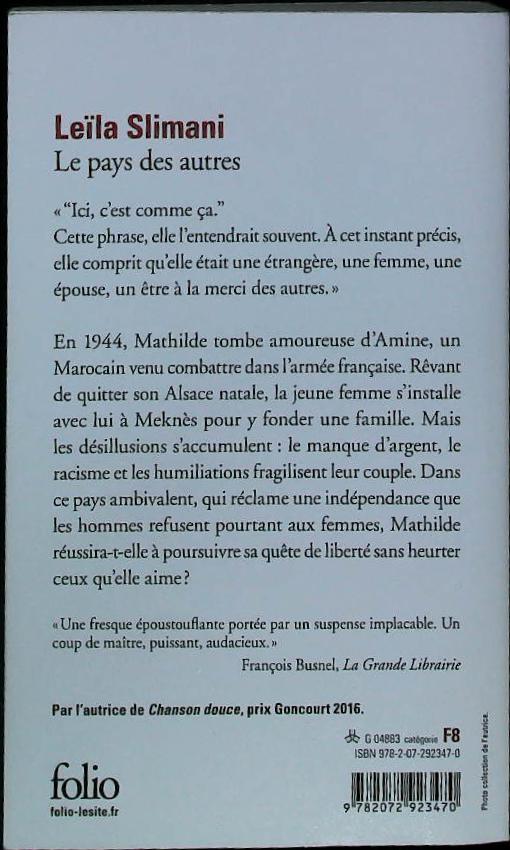 Le pays des autres : livres pas cher d'occasion, de seconde main de l'association Lire et Créer