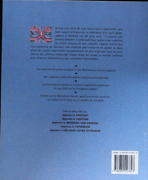 Apprenez le patchwork : livres pas cher d'occasion, de seconde main de l'association Lire et Créer