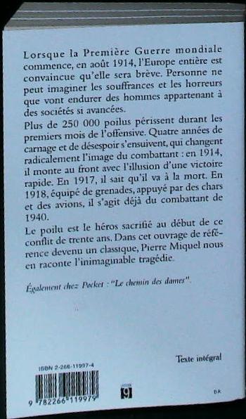 Les poilus ; la France sacrifiée : livres pas cher d'occasion, de seconde main de l'association Lire et Créer
