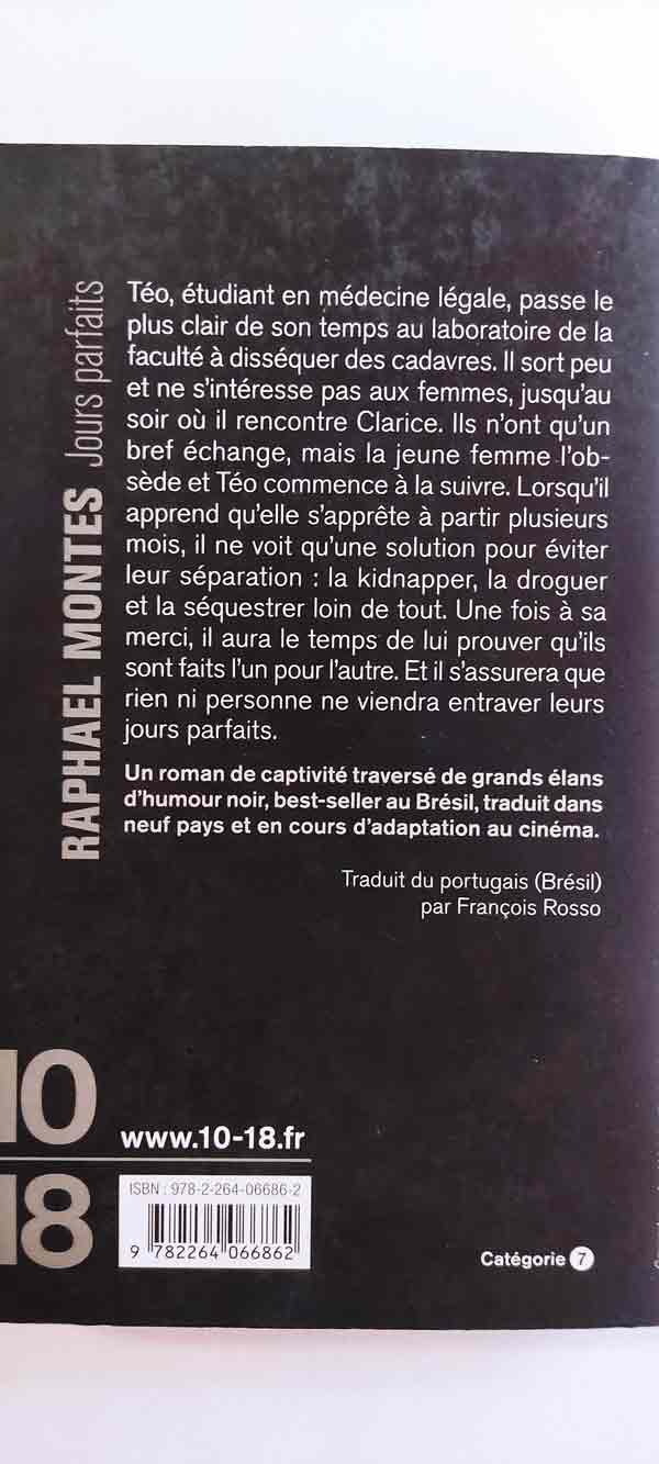 Jours parfaits : livres pas cher d'occasion, de seconde main de l'association Lire et Créer