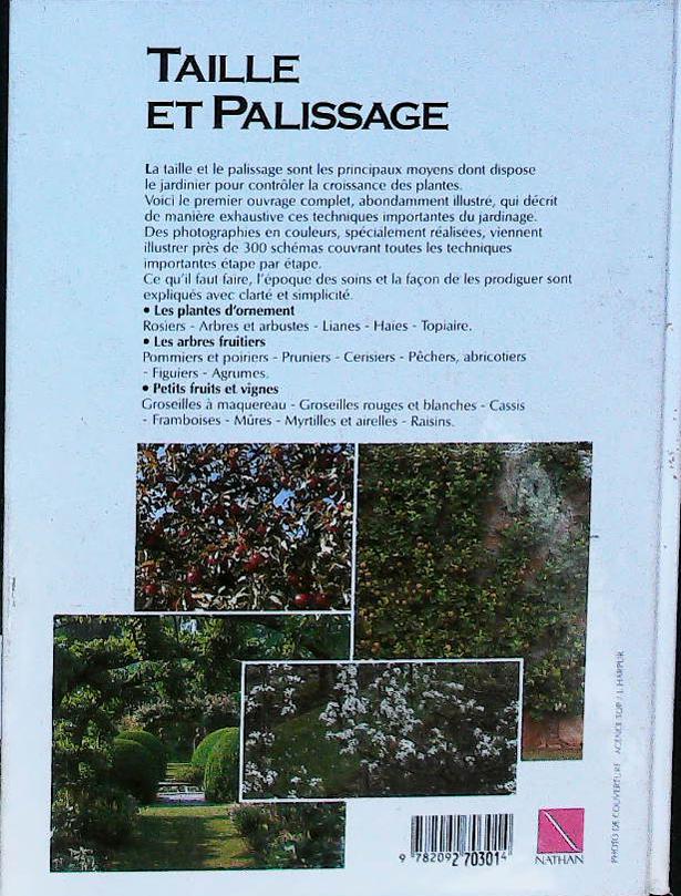 Taille et Palissage : livres pas cher d'occasion, de seconde main de l'association Lire et Créer