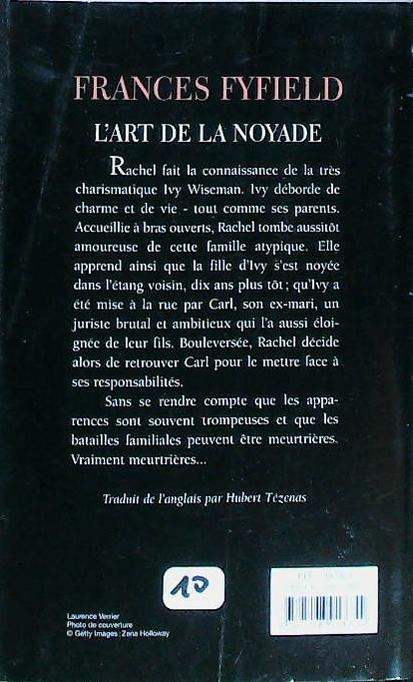 L'art de la noyade : livres pas cher d'occasion, de seconde main de l'association Lire et Créer