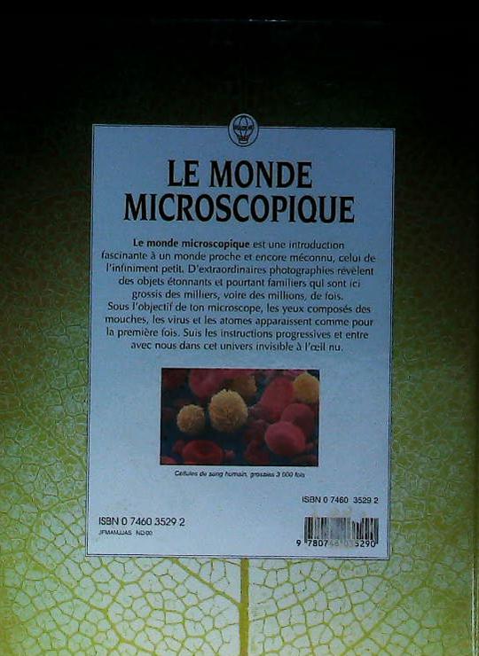 Le monde microscopique : livres pas cher d'occasion, de seconde main de l'association Lire et Créer