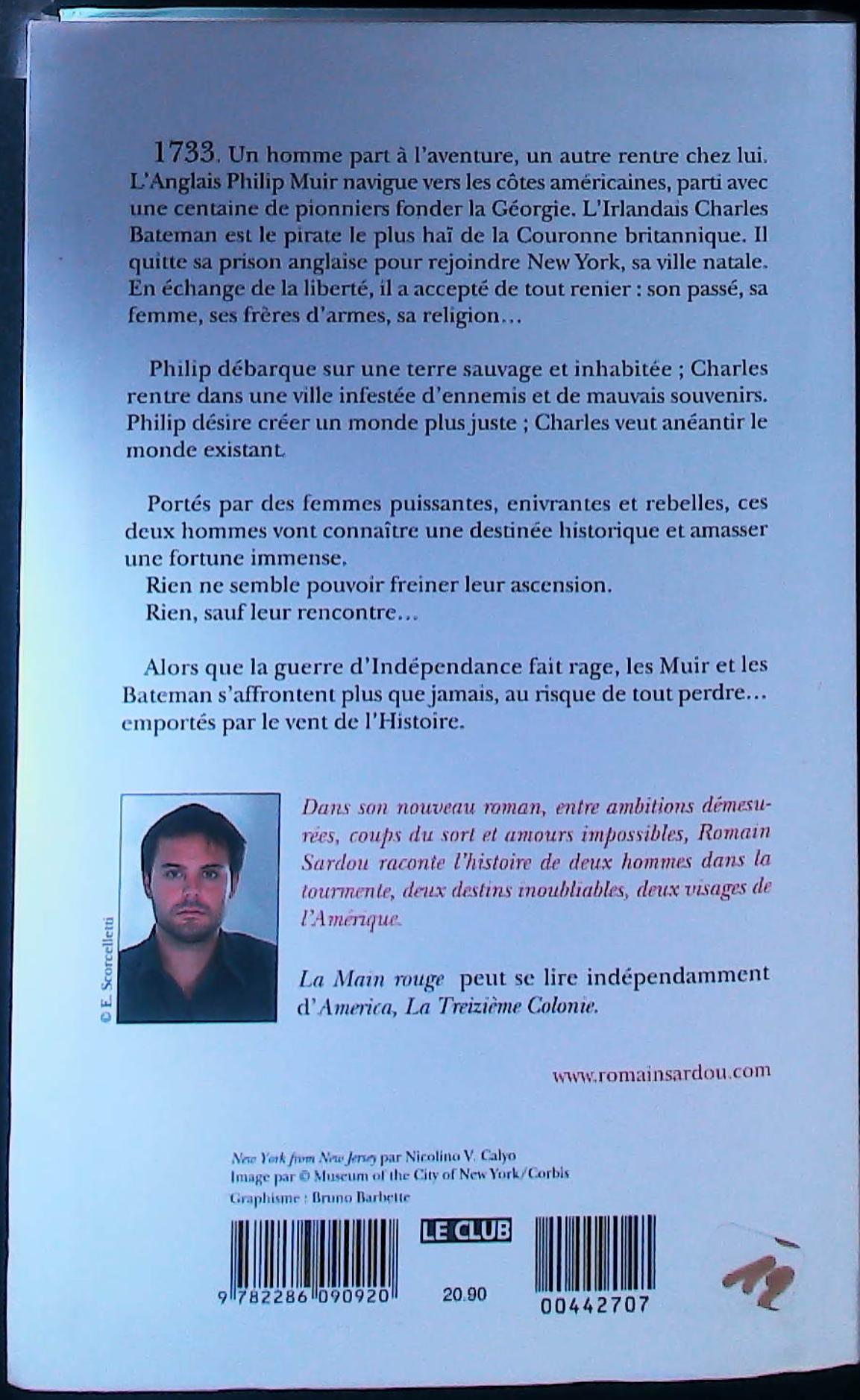 América : la main rouge TOME 2 : livres pas cher d'occasion, de seconde main de l'association Lire et Créer
