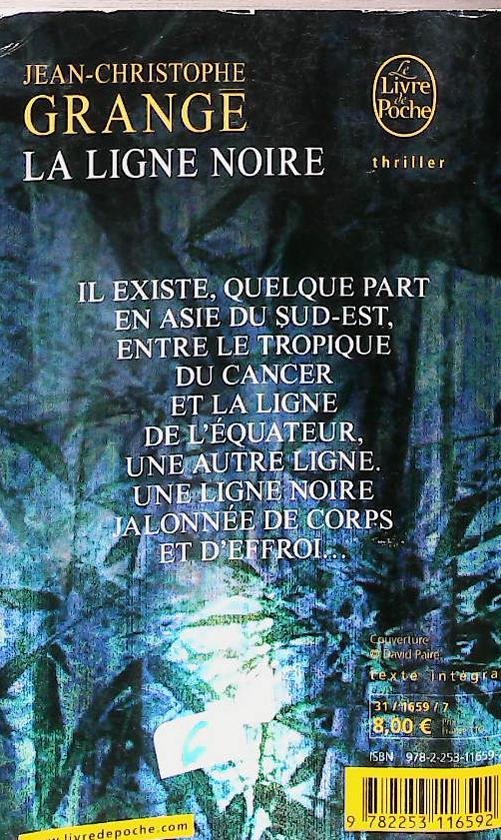 La ligne noire : livres pas cher d'occasion, de seconde main de l'association Lire et Créer