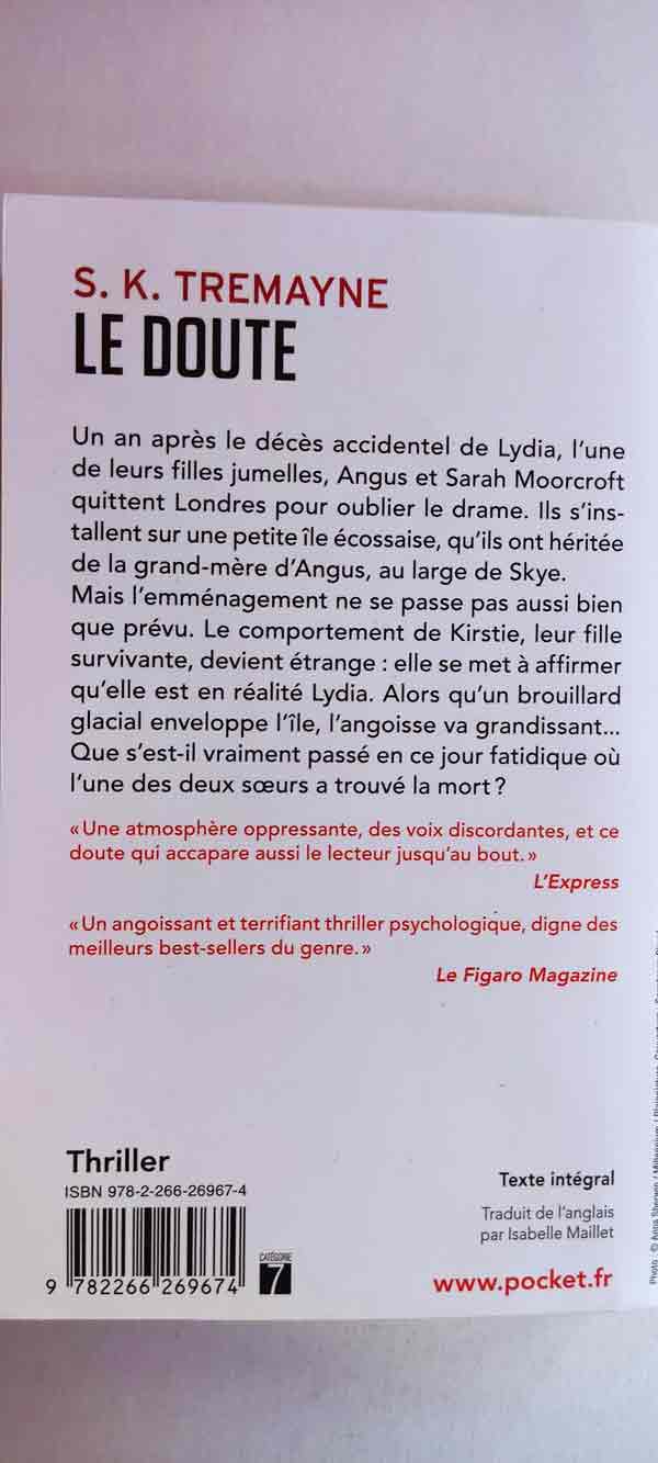 Le doute : livres pas cher d'occasion, de seconde main de l'association Lire et Créer