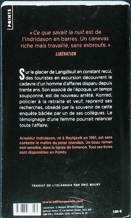Ce que savait la nuit : livres pas cher d'occasion, de seconde main de l'association Lire et Créer