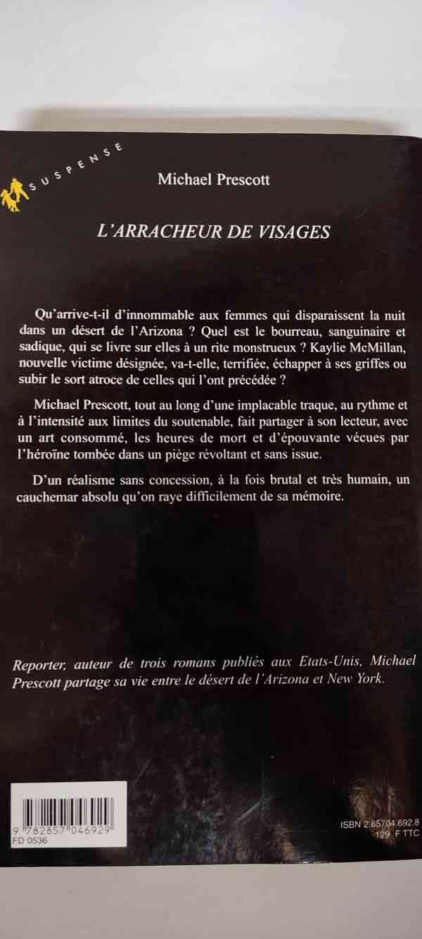 L'arracheur de visages : livres pas cher d'occasion, de seconde main de l'association Lire et Créer
