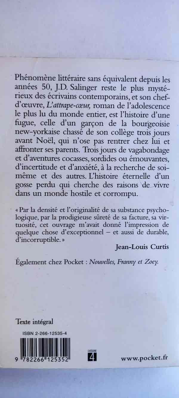 L'attrape-coeur : livres pas cher d'occasion, de seconde main de l'association Lire et Créer