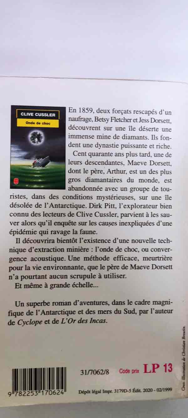 Onde de choc : livres pas cher d'occasion, de seconde main de l'association Lire et Créer