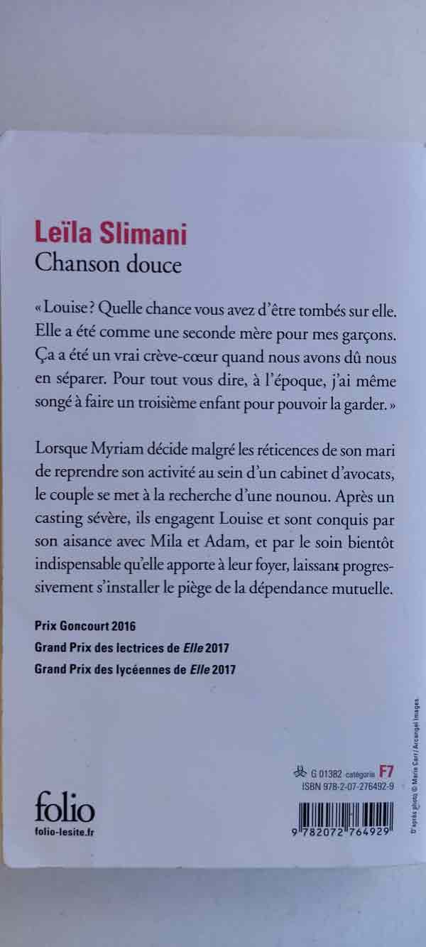 Chanson douce : livres pas cher d'occasion, de seconde main de l'association Lire et Créer