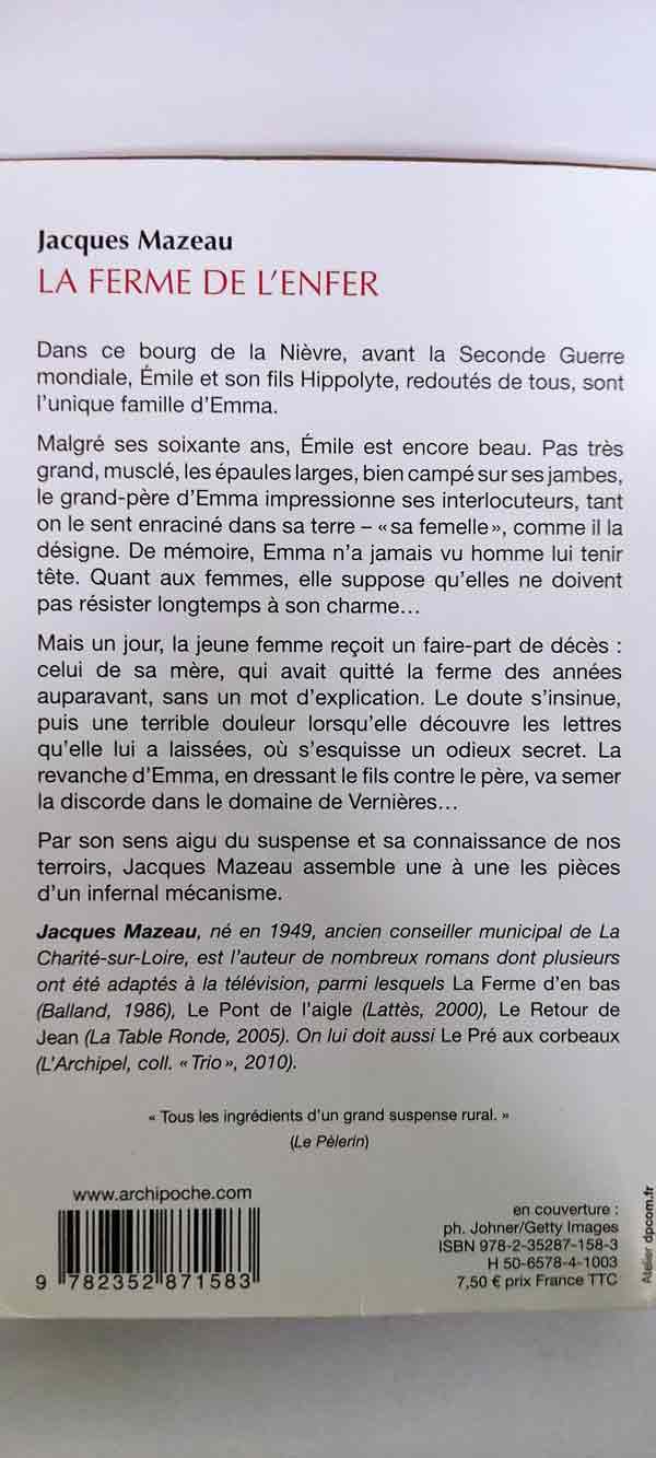 La ferme de l'enfer : livres pas cher d'occasion, de seconde main de l'association Lire et Créer