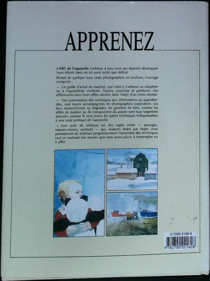Apprenez l'aquarelle : livres pas cher d'occasion, de seconde main de l'association Lire et Créer