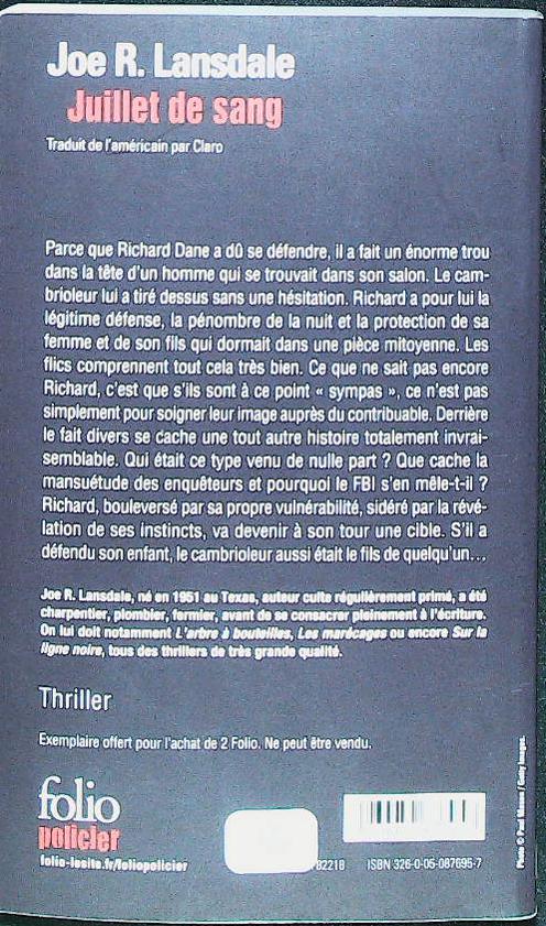 Juillet de sang : livres pas cher d'occasion, de seconde main de l'association Lire et Créer