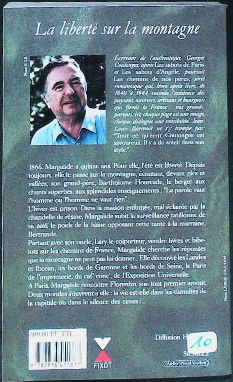 La liberté sur la montagne : livres pas cher d'occasion, de seconde main de l'association Lire et Créer