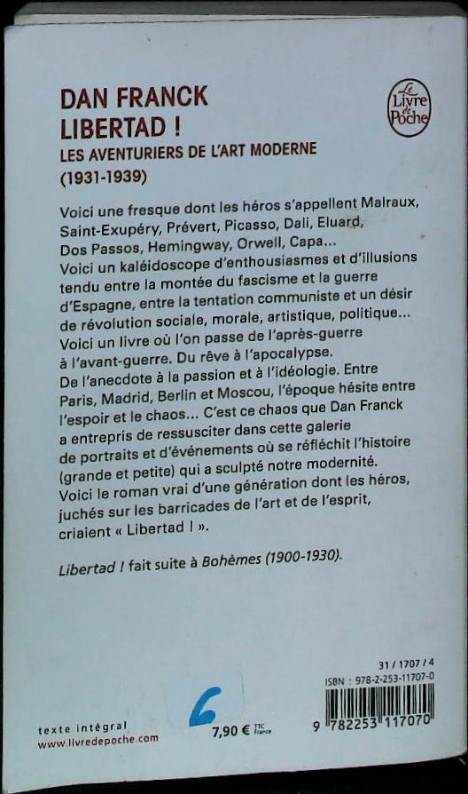 Libertad! : livres pas cher d'occasion, de seconde main de l'association Lire et Créer